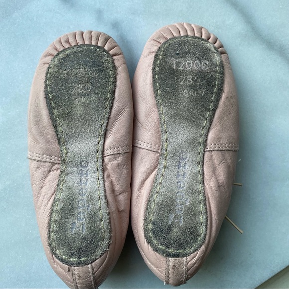 Repetto Paris Girl’s Pink Leather Ballet Slippers, size 28.5 - Picture 3 of 7